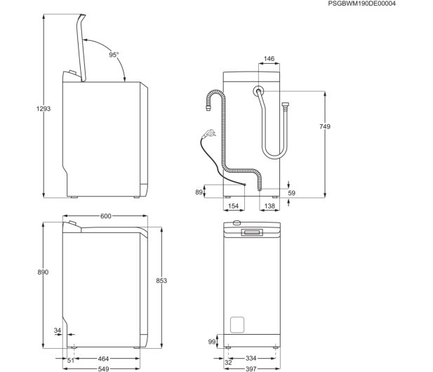 Electrolux PRALKA EW6T4061P### - 1384290 - zdjęcie 9